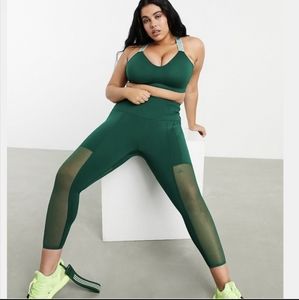 Ivy Park dark green leggings size 4x